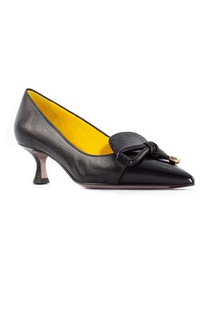 Black leather pumps MARA BINI | T230NERO